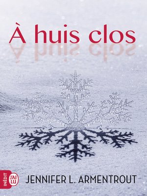 cover image of À huis clos